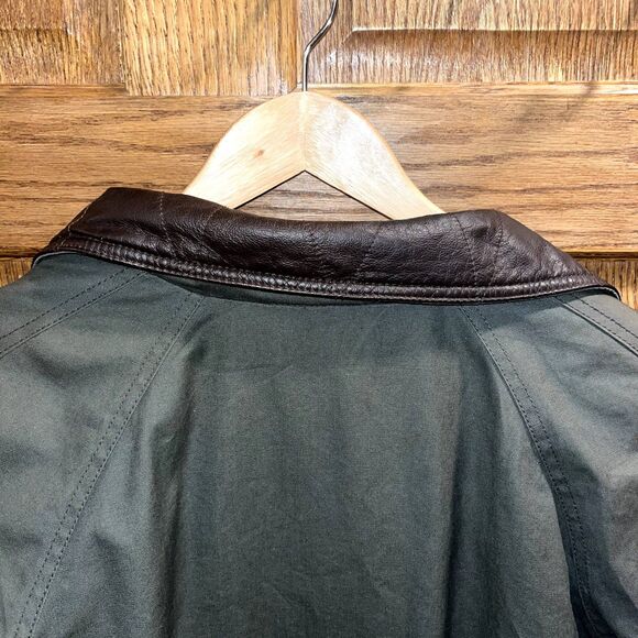 Atlantic Rancher DryHandle Insulated Chore Coat Trench Green Barn Jacket Men's M - Picture 12 of 12